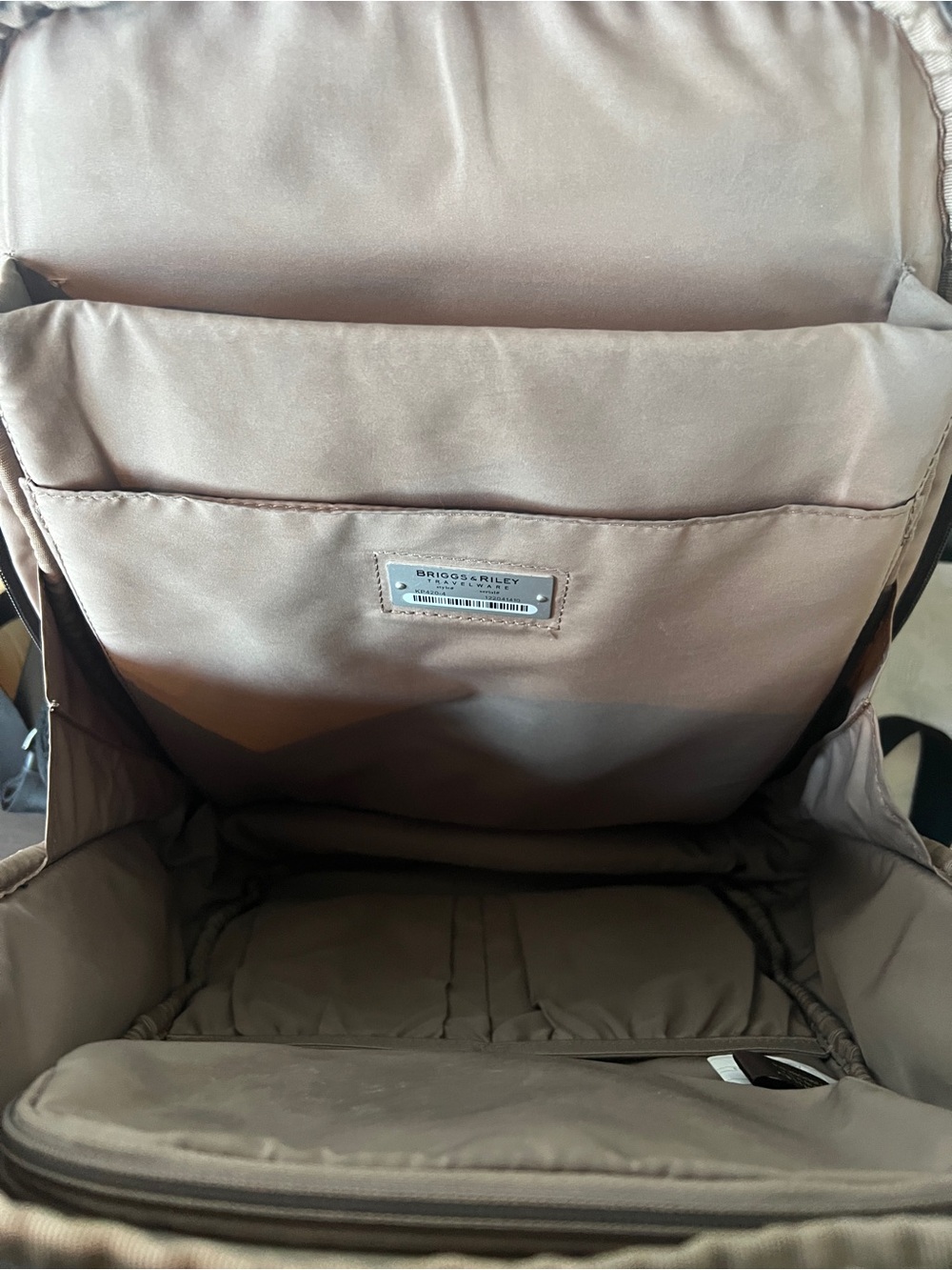 Briggs & Riley Black Slim Backpack - Picture 6 of 11